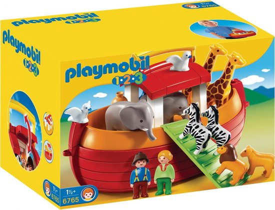 Playmobil 1.2.3. - 6765 - Transportable Noah's Ark