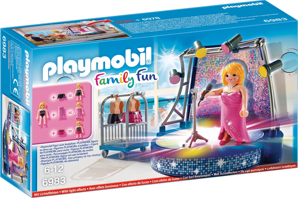 PLAYMOBIL Podium met artieste - 6983 — afbeelding 6