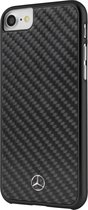 iPhone 8/7/6s/6 hoesje - Mercedes-Benz - Zwart - Carbon