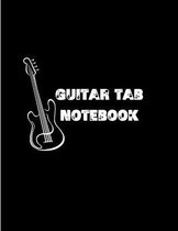 Guitar tab notebook