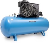 Huvema - V-snaar aangedreven zuigercompressor met oliesmering 400 V - 500 liter - 7.5 kW - HU 500-998