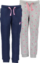 Blue Seven Meisjes 2 Pack Joggingbroek - Maat 92