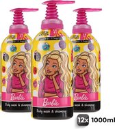 Barbie XL Shampoo & Douchegel - Voordeelverpakking 12 Stuks