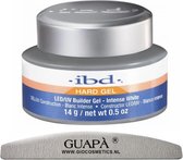 GUAPÀ® Builder Gel gelnagels UV / LED| Geurloos | French Manicure | Intense White 14 gr