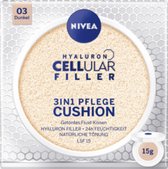 Nivea - Hyaluron CELLular Filler 3in1 Care Cushion Makeup SPF15 - Lehce  krycí make-up... | bol.com