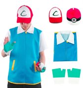 Pokemon Ash Ketchum Trainer Kostuum (large)