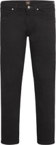 Lee Brooklyn Straight Clean Black Heren Jeans - Spijkerbroek voor Mannen - Zwart - Maat 36/32