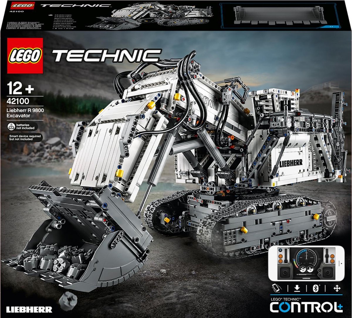 LEGO Technic Liebherr R 9800 Graafmachine – 42100