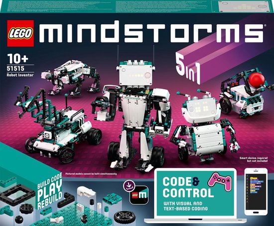 volwassene Detecteerbaar in beroep gaan LEGO MINDSTORMS Robot Uitvinder - 51515 | bol.com