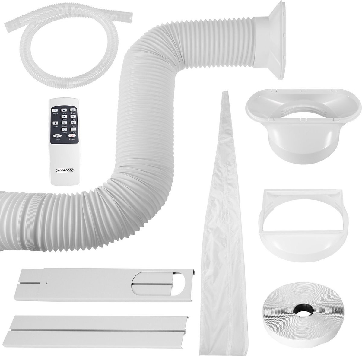 DEUBA Mobiele Airco MZKA1000 4in1 met App-bediening - afbeelding 3