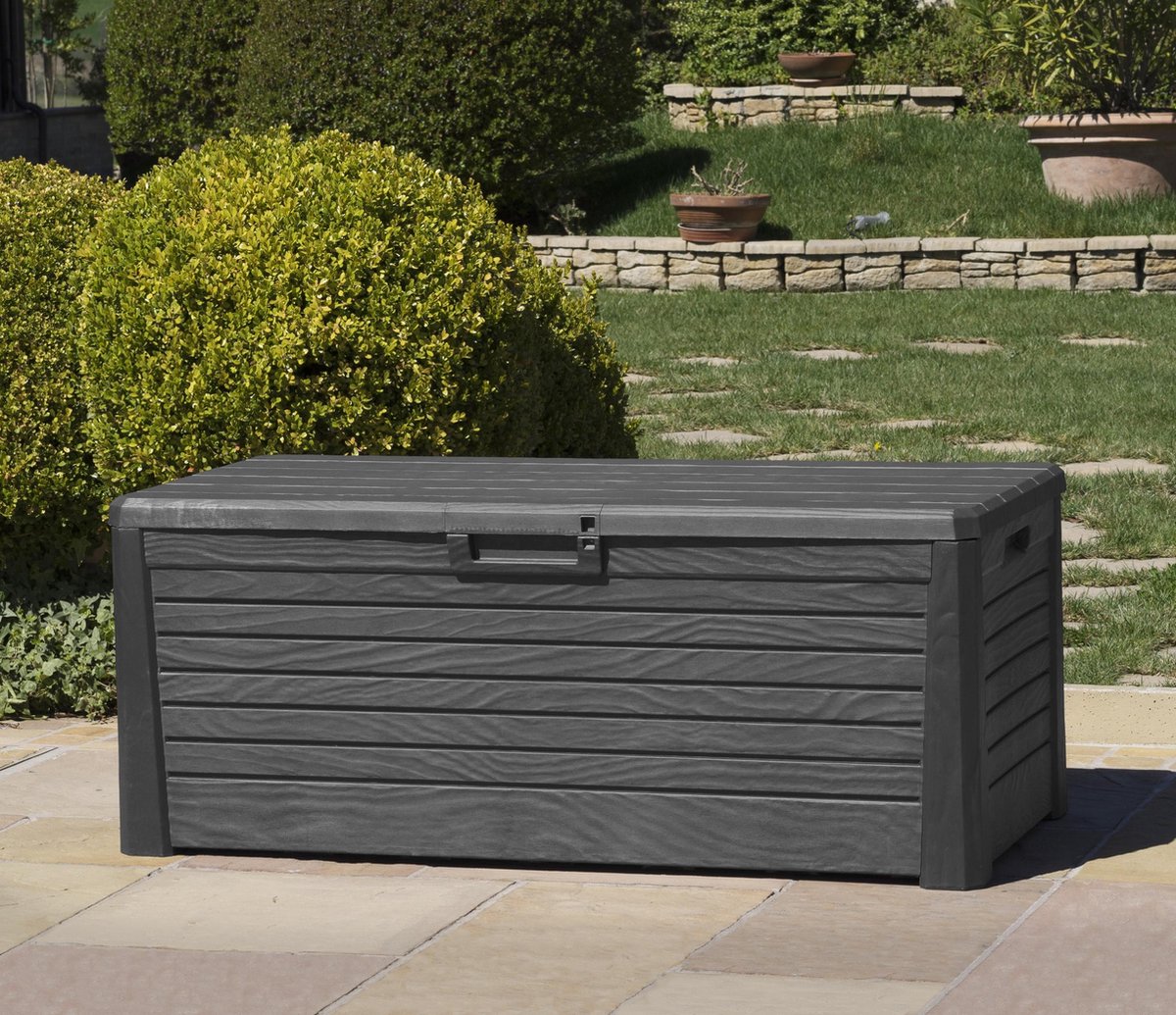 Toomax Florida opbergbox 550 liter - donker grijs