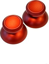 Thumb Grips | Thumb Sticks | Gaming Thumbsticks | Geschikt voor Playstation PS5 PS4 PS3 & Xbox X S One 360 | 1 Set = 2 Thumbgrips | Joy Sticks Glimmend | Rood