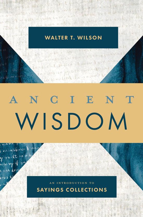 Boek cover Ancient Wisdom van Walter T Wilson (Onbekend)