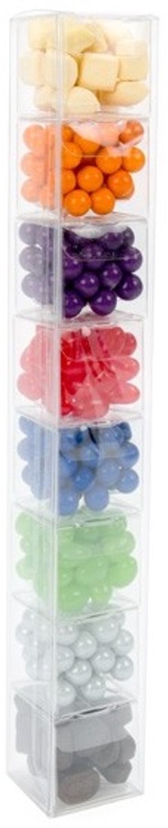 Goedkoopste Dozen set 4,1 x 4,1 x 31,1 cm (25 stuks) [NBS4]