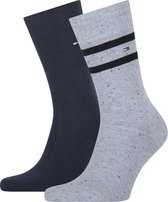 Tommy Hilfiger Neppy Stripe Sock 2P Heren Sokken - Maat 43/46