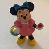 Minnie Mouse met paaseieren - Disney - speelfiguur - Bullyland - 6cm