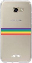 6F hoesje - geschikt voor Samsung Galaxy A5 (2017) -  Transparant TPU Case - #LGBT - Horizontal #ffffff