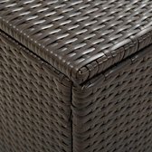 Medina Tuinbox 200x50x60 cm poly rattan bruin