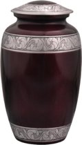 Urn Red engraved 13212A