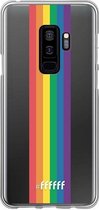 6F hoesje - geschikt voor Samsung Galaxy S9 Plus -  Transparant TPU Case - #LGBT - Vertical #ffffff