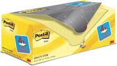 Value Pack: Post-it® Notes, Canary Yellow™, 76 x 76 mm, 100 Blaadjes/Blok, 16 blokken + 4 GRATIS