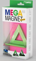 Dahle Magneet Mega Magnet Delta XL, grün 75 x 75 mm, mit Ablage (b x h) 75 mm x 75 mm Groen 1 stuk(s) 76-95552-14821