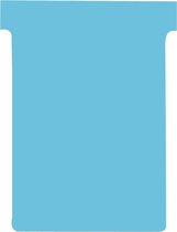 Nobo T-planbordkaarten index 3 formaat 120 x 92 mm blauw