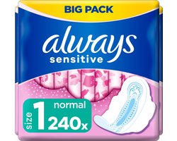 Always Maandverband Normal Ultra Wings - 240 stuks