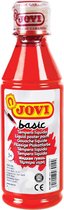 Jovi plakkaatverf, fles van 250 ml, vermiljoen