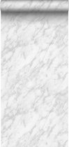 ESTAhome behang marmer wit en grijs - 139195 - 0.53 x 10.05 m