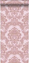 Origin behang ornamenten roze - 346527 - 53 cm x 10,05 m