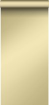 Origin behang effen glanzend goud - 346502 - 53 cm x 10,05 m