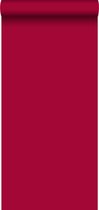 Origin behang effen rood - 345711 - 53 cm x 10,05 m