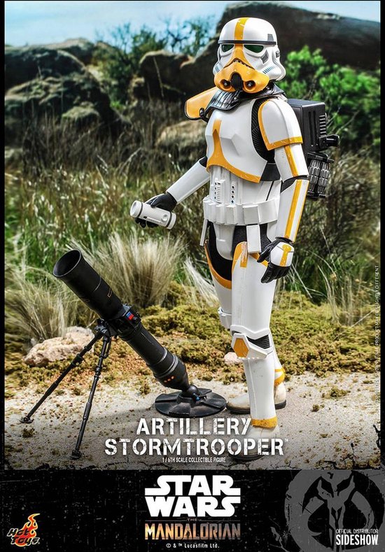 Foto: Hot toys artillery stormtrooper 1 6 scale figure hot toys the mandalorian figuur