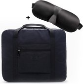 ZaCia Opvouwbare Reistas Incl. Luxe Slaapmasker - Handbagage (32 liter) - Weekendtas - Unisex - Waterdicht - Duffel - Travel Bag - Grote Reis Organizer - Folding Reistas Opvouwbaar