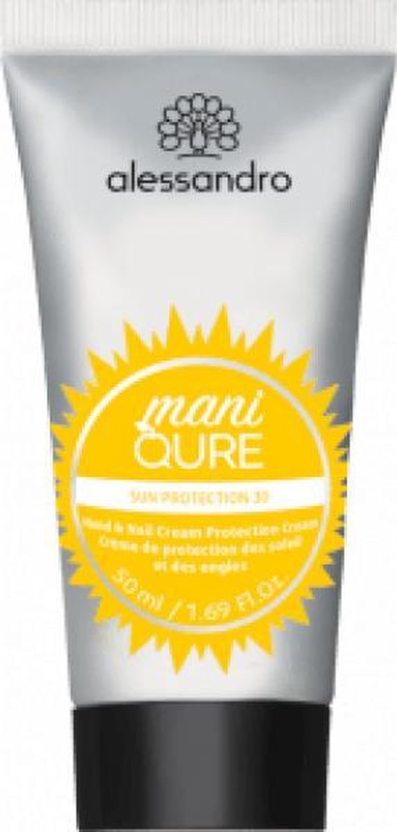 Alessandro ManiQure sun protection Hand & Nail cream