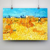 Poster Oogst Provence - Vincent van Gogh