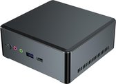 Elementkey RX1 - AMD Ryzen R3 2200U - 8GB Ram - 128GB SSD + 1TB HDD + Windows 11 PRO + Mini PC - Computer - Zwart