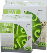 Eat Slow Feeder - Large - Groen