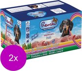 Renske Adult Multidoos Vers Vlees Maaltijd - Hondenvoer - 2 x 24 x 395 g
