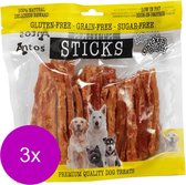 Antos Chicken D'Light Sticks - Hondensnacks - 3 x Kip 400 g