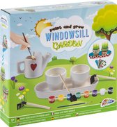 Decoreer je eigen vensterbank tuintje | Tuin onderhouden voor kinderen | Schilderpakket kinderen | Grafix