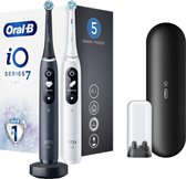 Oral-B iO 7 - Elektrische Tandenborstels Duoverpakking - Zwart en Wit