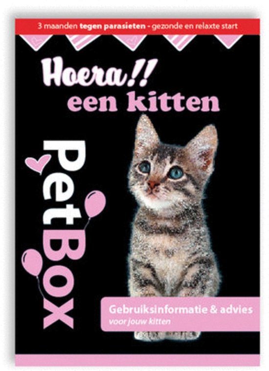 Petbox kitten tegen vlooien, teken en wormen! | bol.com