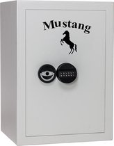 MustangSafes Pistool en Munitiekluis MS-MT-01-705  | met VDS Elektronisch Codeslot MS-EM2020 (2 gebruikerscodes) - 70,5 x 50 x 45 cm