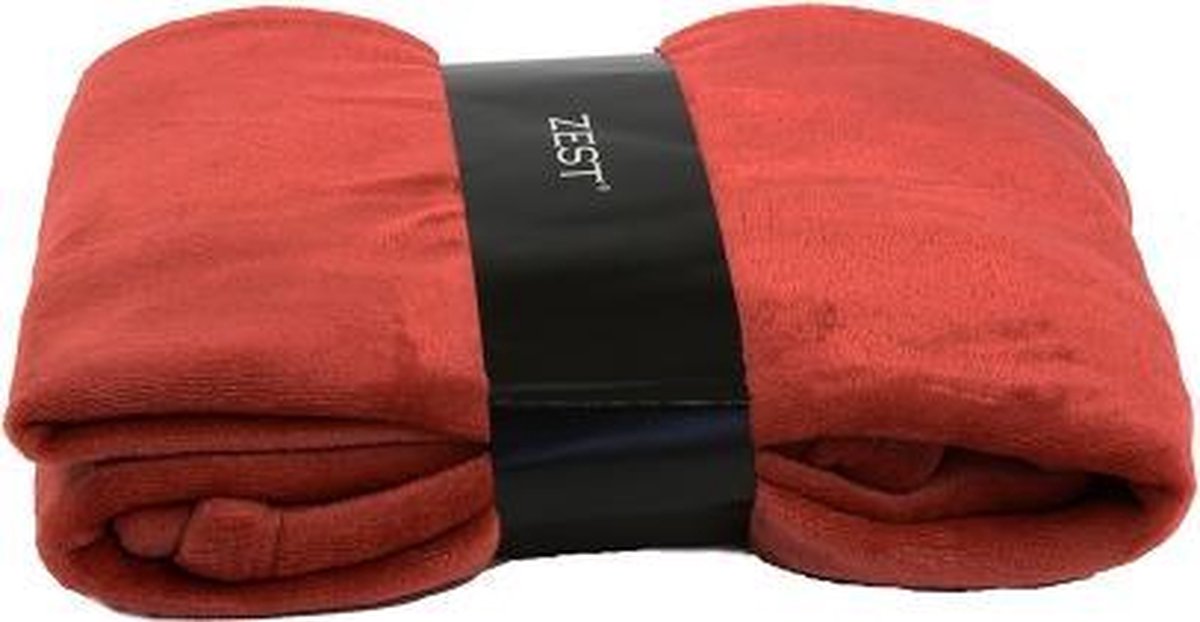 Enrobage Anti-Slip manteaux Couverture De Flanelle rouge 