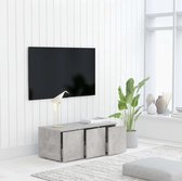Tv meubel - Staand- Betongrijs - Woonkamer - Design - Industrieel - Liggend - Nieuwste Collectie