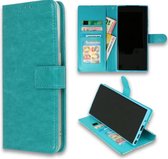 TF Cases | Samsung Galaxy A21s | Bookcase |Turquoise | High Quality | Elegant Design