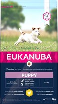Eukanuba Dog Puppy & Junior - Small - Kip - Nourriture pour chiots - 3 kg