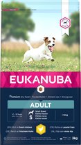 EUK DOG ACTIVE ADULT SMALL BREED 3kg